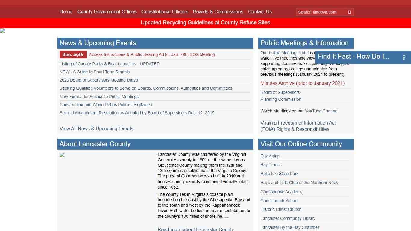 Lancaster County, Virginia